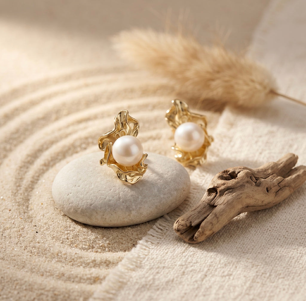 Gilded Bloom Earrings